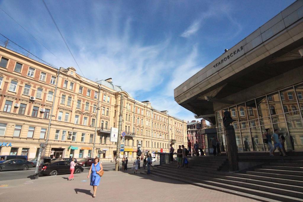 Apartments On Bolshaya Zelenina Sankt Petersburg Exterior foto